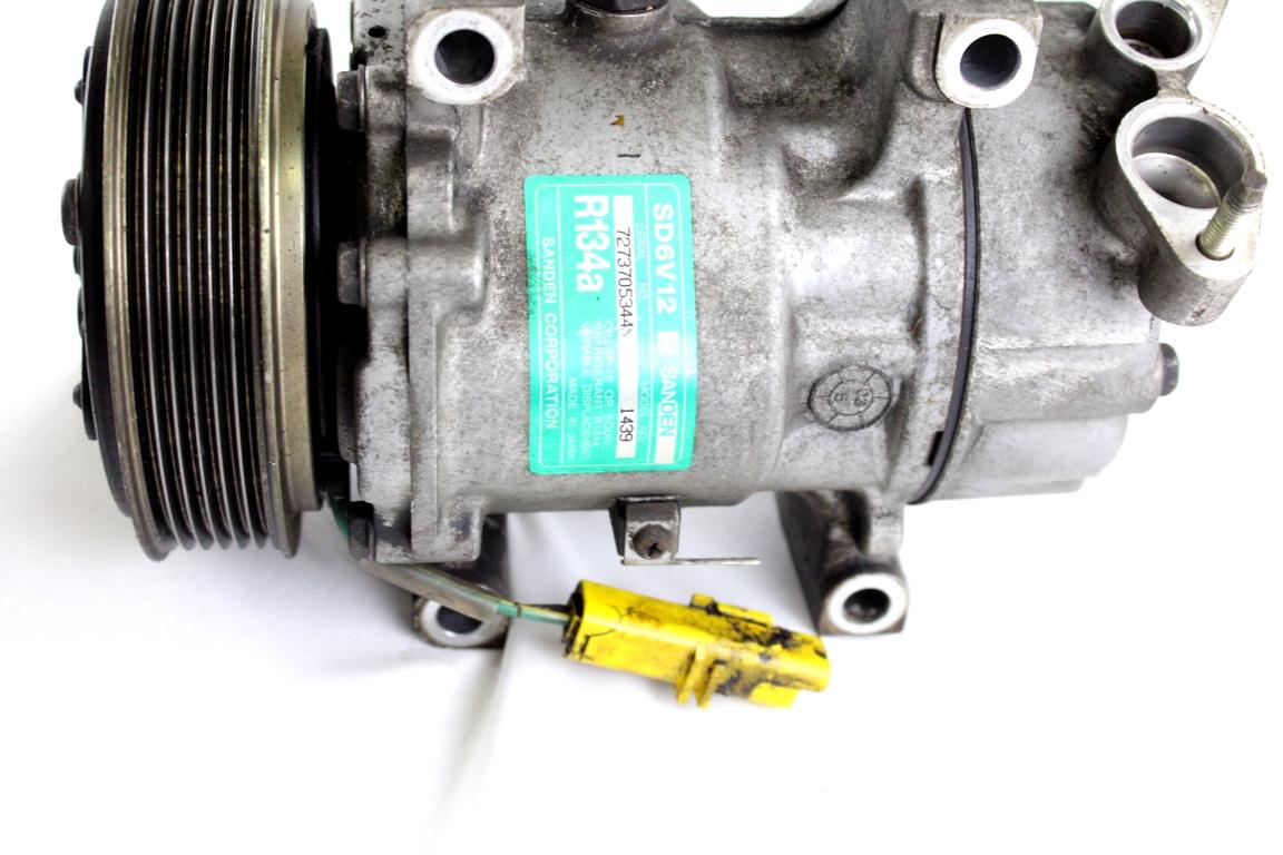 9800821980 COMPRESSORE CLIMATIZZATORE CLIMA A/C CITROEN C3 1.1 B 44KW 5M 5P (2003) RICAMBI USATO