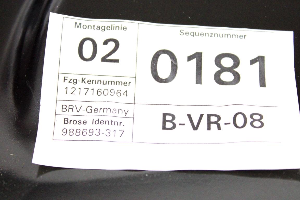 3AA837462 MOTORINO MECCANISMO ALZA-VETRO ALZA-CRISTALLO PORTA ANTERIORE DESTRA VOLKSWAGEN PASSAT SW 2.0 D 103KW AUT 5P (2012) RICAMBIO USATO 3AA959702A 3C0959792C