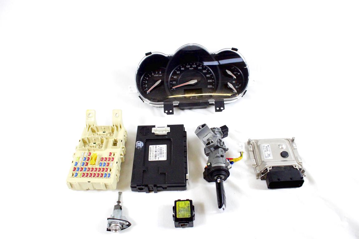 39117-03001 KIT ACCENSIONE AVVIAMENTO KIA RIO 1.2 B 62KW 5M 5P (2016) RICAMBIO USATO CON CENTRALINA MOTORE, QUADRO STRUMENTI CONTACHILOMETRI, BLOCCHETTI ACCENSIONE APERTURA CON CHIAVE, IMMOBILIZER 95420-2V000 91950-1W570 95400-1WED0