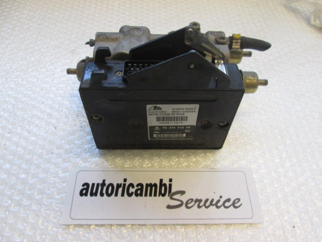 ABS AGREGAT S PUMPO OEM N. 454258 ORIGINAL REZERVNI DEL CITROEN XANTIA X1 X2 (1993 - 1998) DIESEL LETNIK 1997