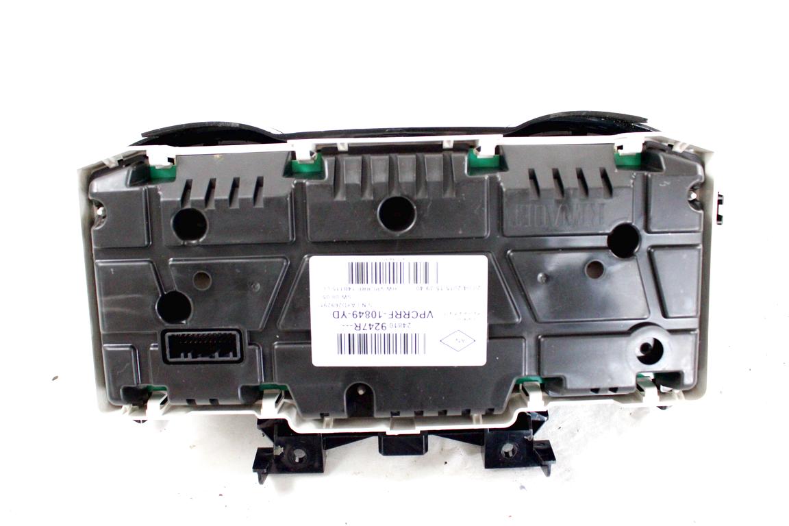 248109247R QUADRO STRUMENTI CONATCHILOMETRI RENAULT CLIO 1.2 G 54KW 5M 5P (2015) RICAMBIO USATO