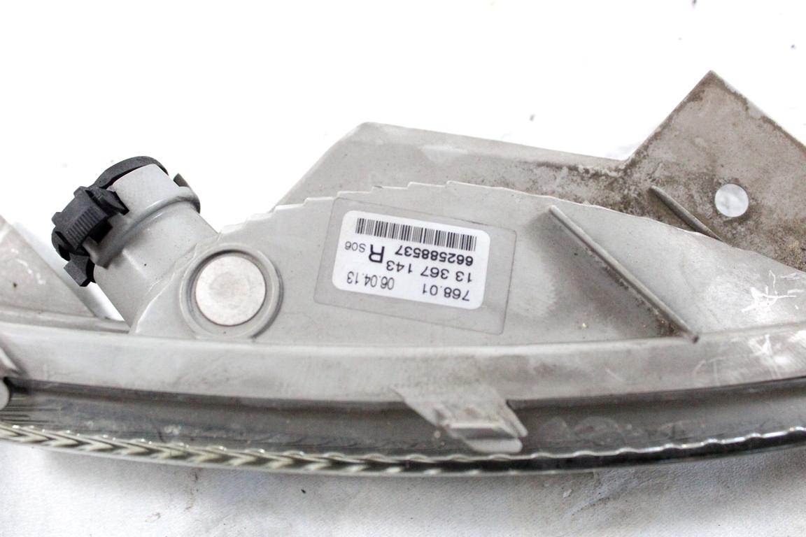 13367143 FRECCIA FANALINO INDICATORE DI DIREZIONE PARAURTI ANTERIORE LATO DESTRO OPEL ASTRA J SW 1.4 G 103KW 6M 5P (2013) RICAMBIO USATO