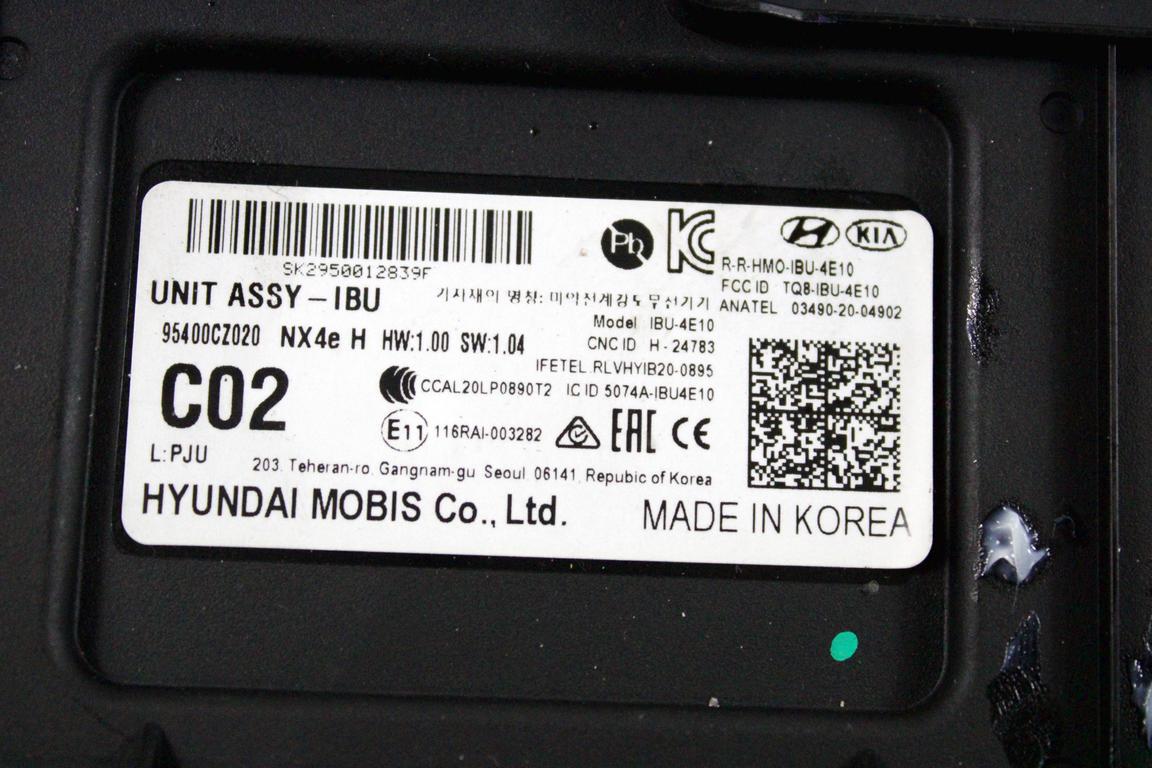 39199-2M050 KIT ACCENSIONE AVVIAMENTO HYUNDAI TUCSON 1.6 I 132KW AUT 5P (2021) RICAMBIO USATO CON CENTRALINA MOTORE, BLOCCHETTI ACCENSIONE APERTURA CON CHIAVE 81900-L1700 95400CZ020 91950-CZ500 