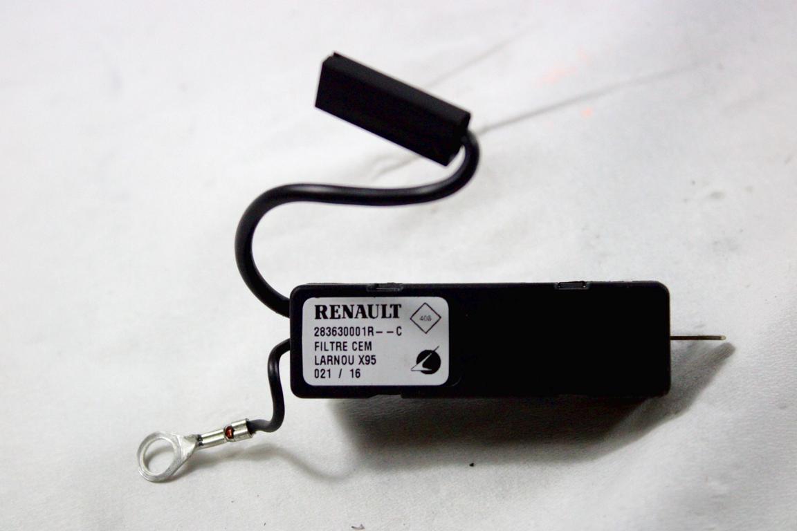 283630001R CENTRALINA AMPLIFICATORE ANTENNA RENAULT CAPTUR 1.5 D 66KW 5M 5P (2016) RICAMBIO USATO