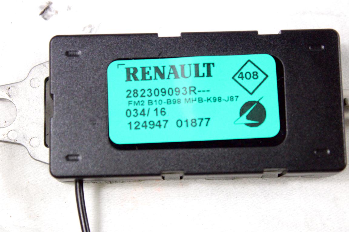 282309093R CENTRALINA AMPLIFICATORE ANTENNA RENAULT CAPTUR 1.5 D 66KW 5M 5P (2016) RICAMBIO USATO