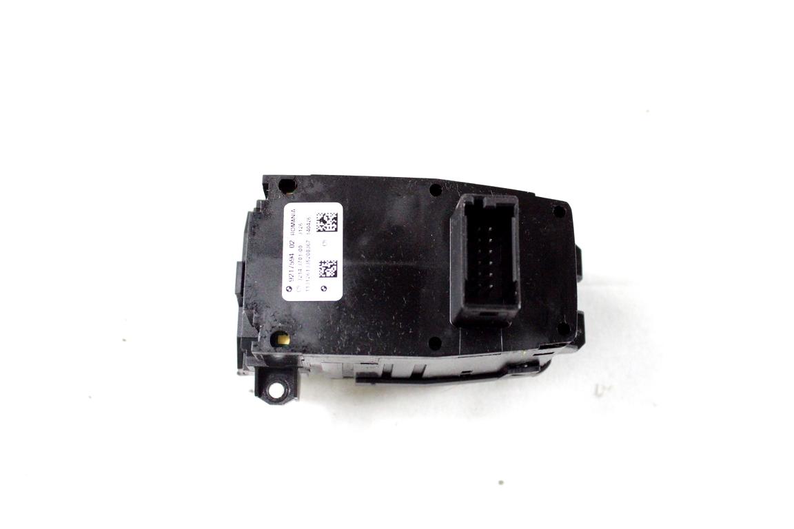 9217594 COMANDO INTERRUTTORE FRENO DI STAZIONAMENTO A MANO ELETTRICO BMW SERIE 5 520D F11 SW 2.0 D 135KW AUT 5P (2013) RICAMBIO USATO