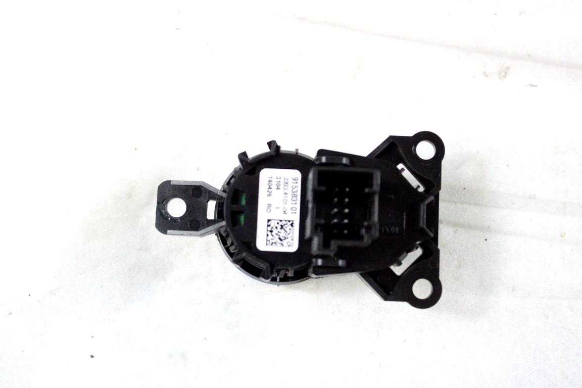 9153831 COMANDO INTERRUTTORE ACCENSIONE SPEGNIMENTO START STOP ENGINE BMW SERIE 5 520D F11 SW 2.0 D 135KW AUT 5P (2013) RICAMBIO USATO CON INTERRUTTORE DISATTIVAZIONE START AND STOP