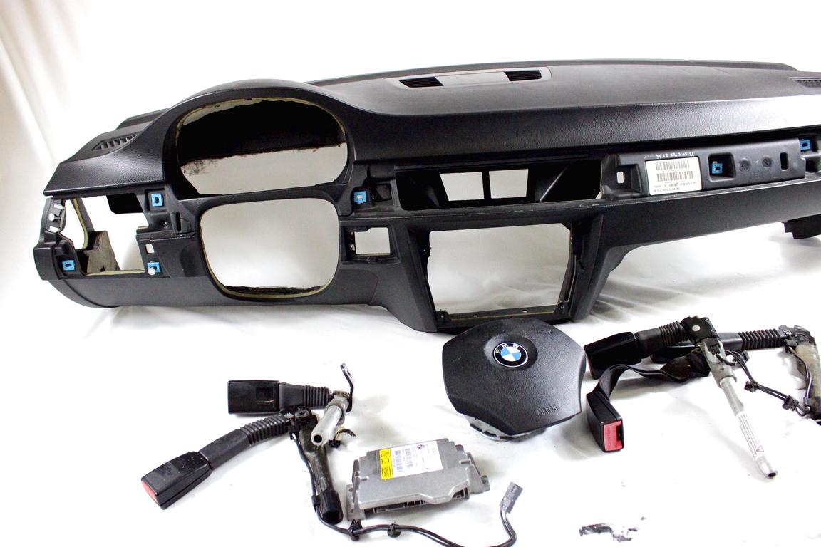 6964607 KIT AIRBAG BMW SERIE 3 320D E90 2.0 D 120KW 6M 4P (2005) RICAMBIO USATO CON CENTRALINA AIRBAG , AIRBAG VOLANTE, PRETENSIONATORI CINTURE DI SICUREZZA, CRUSCOTTO 5754573