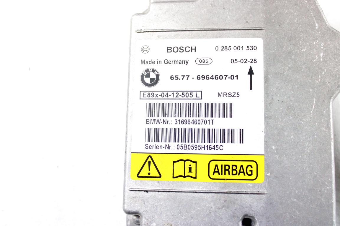 6964607 KIT AIRBAG BMW SERIE 3 320D E90 2.0 D 120KW 6M 4P (2005) RICAMBIO USATO CON CENTRALINA AIRBAG , AIRBAG VOLANTE, PRETENSIONATORI CINTURE DI SICUREZZA, CRUSCOTTO 5754573