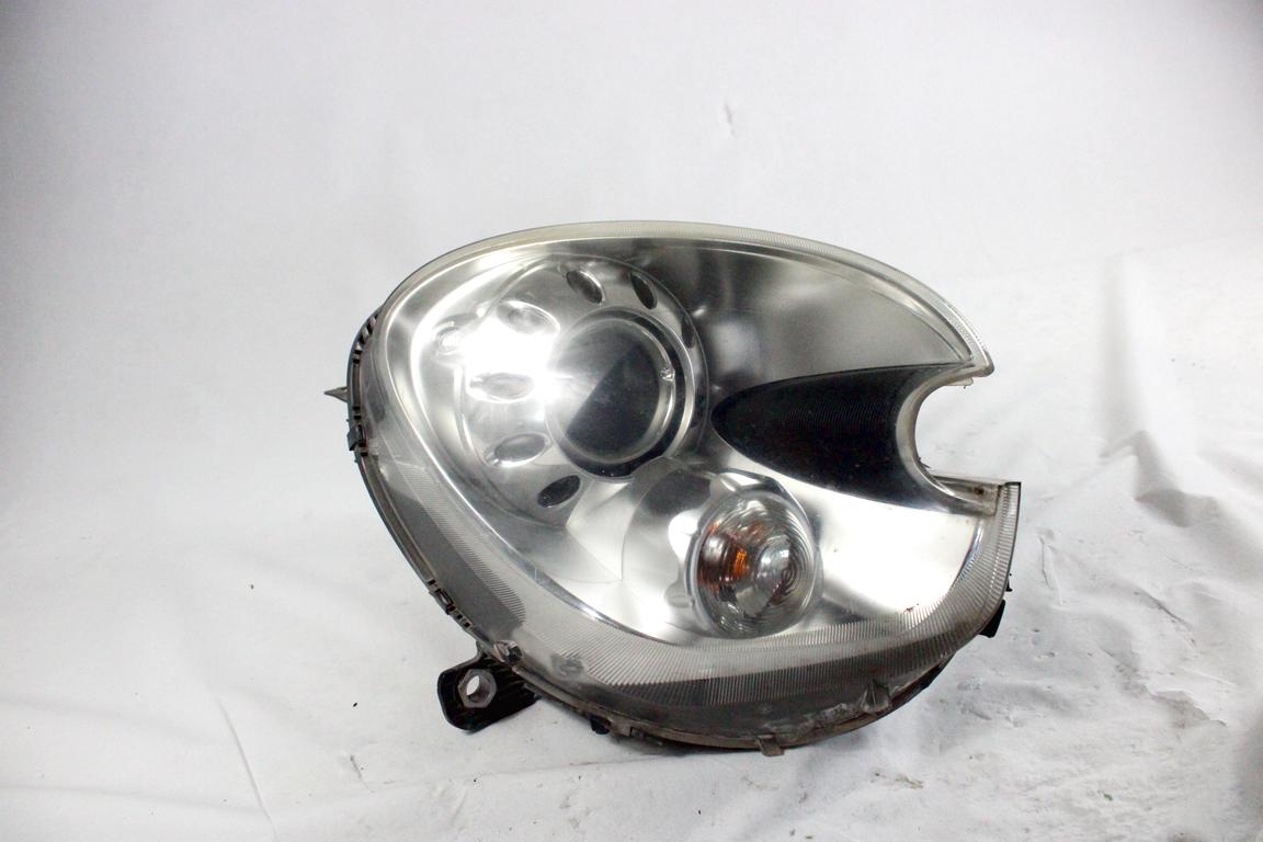 9801040 FARO FANALE ANTERIORE DESTRO MINI COUNTRYMAN R60 ONE D 1.6 D 66KW 6M 5P (2010) RICAMBIO USATO