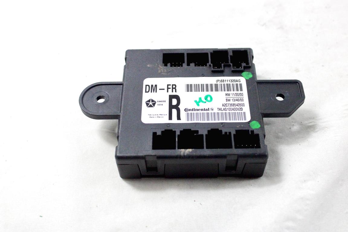 68111320AG CENTRALINA PORTA ANTERIORE DESTRA JEEP CHEROKEE 2.0 D 103KW 6M 5P (2015) RICAMBIO USATO