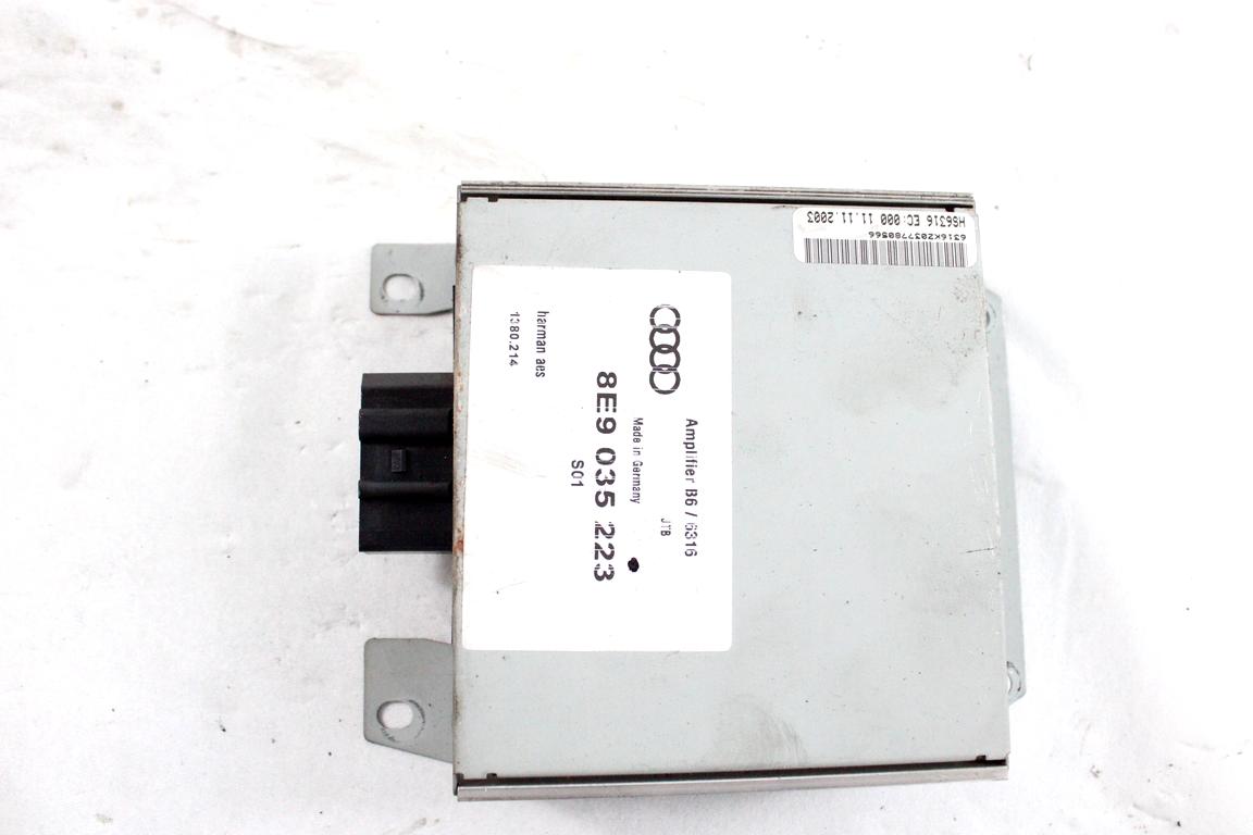 8E9035223 AMPLIFICATORE AUDIO AUDI A4 SW 1.9 D 96KW 6M 5P (2004) RICAMBIO USATO