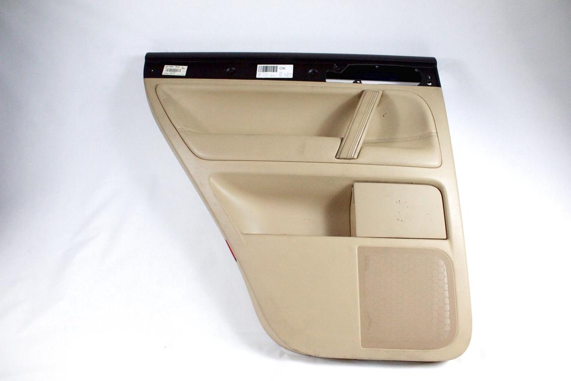 7L6867211BRNUQ PANNELLO INTERNO PORTA POSTERIORE SINISTRA CON RIVESTIMENTO IN PELLE VOLKSWAGEN TOUAREG 3.0 D 4X4 165KW AUT 5P (2007) RICAMBIO USATO