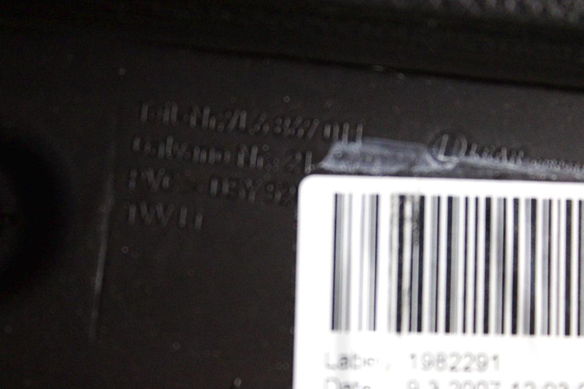 7L6867011DH7B4 PANNELLO INTERNO PORTA ANTERIORE SINISTRA CON RIVESTIMENTO IN PELLE VOLKSWAGEN TOUAREG 3.0 D 4X4 165KW AUT 5P (2007) RICAMBIO USATO