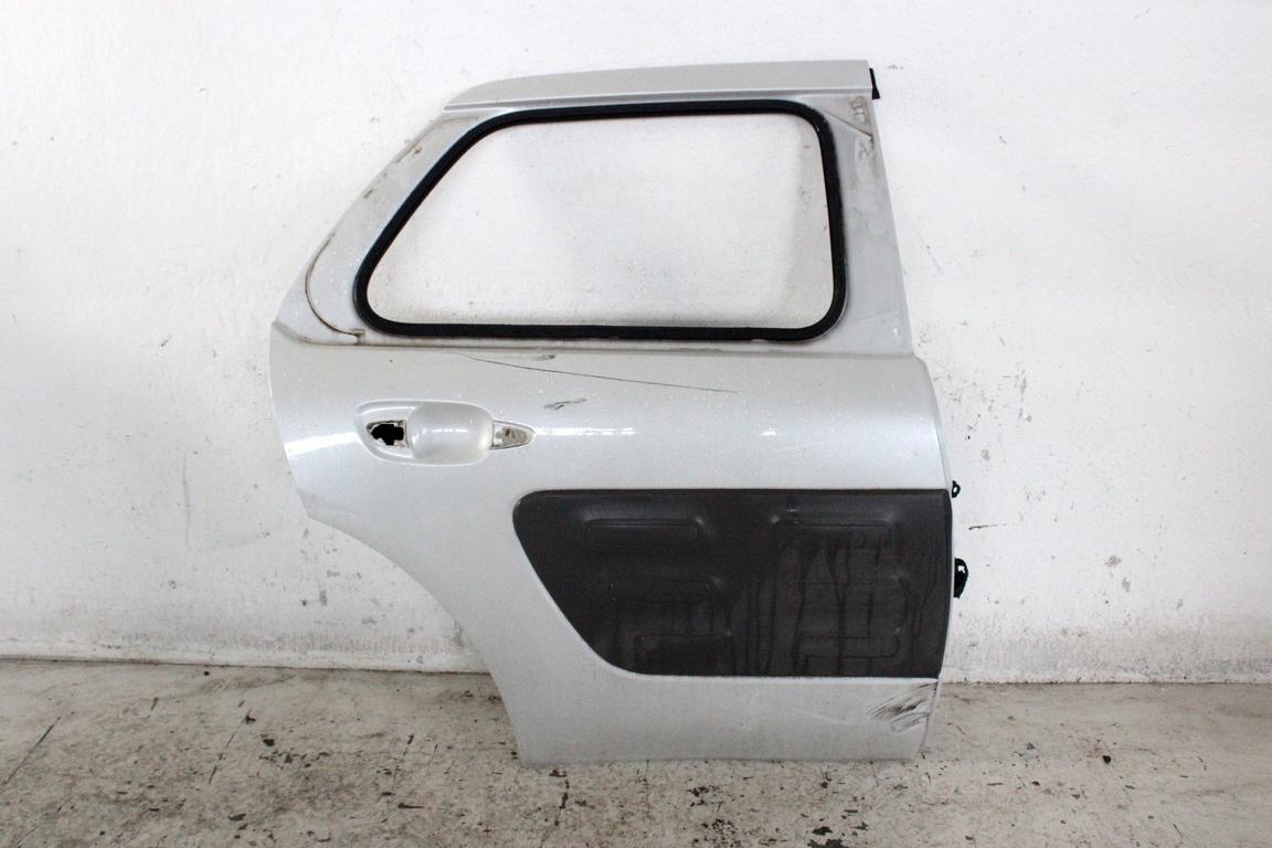 9801070080 PORTA POSTERIORE DESTRA CITROEN C4 CACTUS 1.2 B 55KW 5M 5P (2015) RICAMBIO USATO LEGGERMENTE AMMACCATA