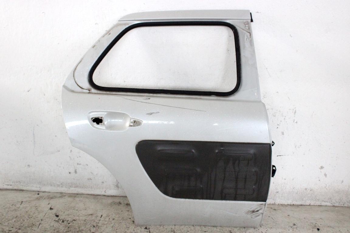 9801070080 PORTA POSTERIORE DESTRA CITROEN C4 CACTUS 1.2 B 55KW 5M 5P (2015) RICAMBIO USATO LEGGERMENTE AMMACCATA