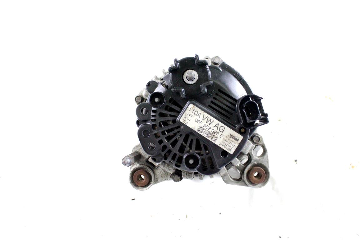 06F903023E ALTERNATORE SKODA RAPID 1.6 D 66KW 5M 5P (2014) RICAMBIO USATO