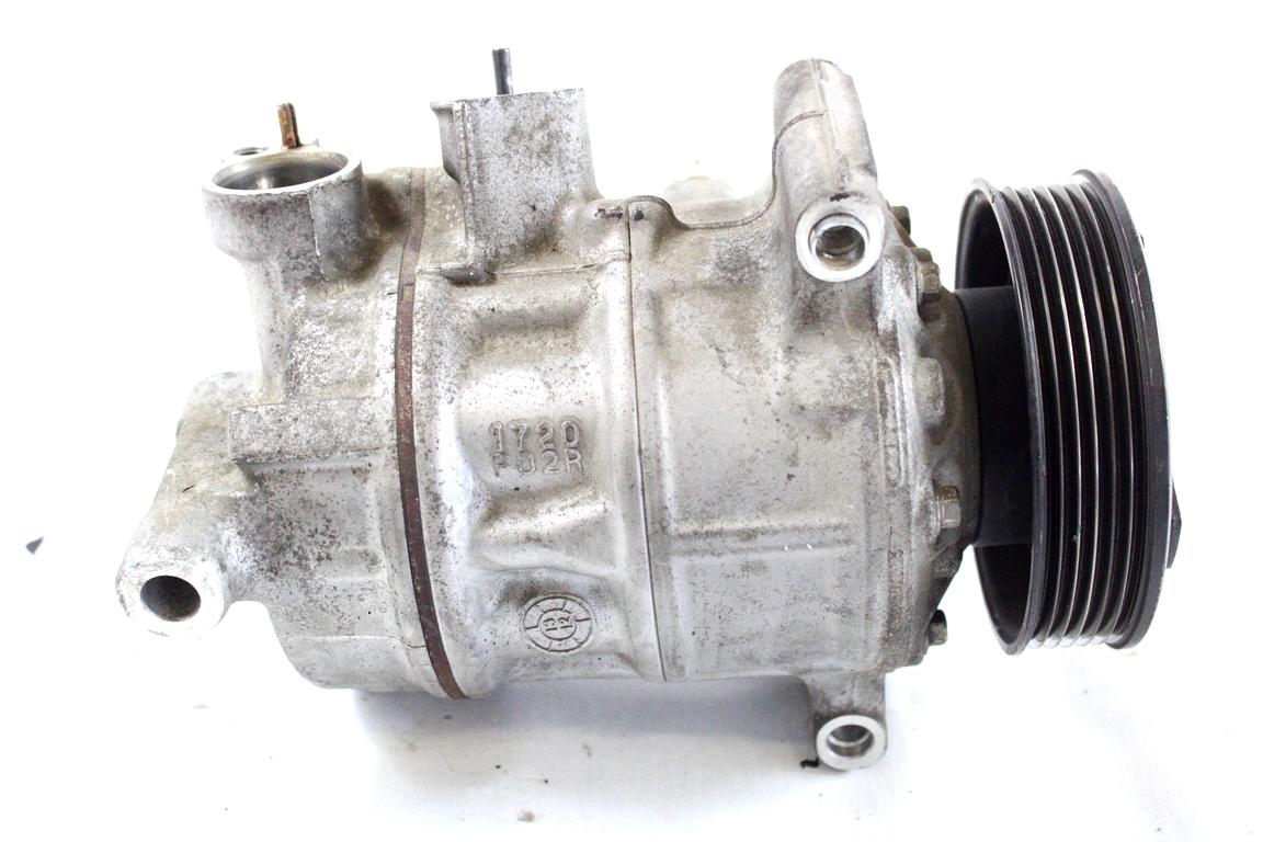 5Q0820803C COMPRESSORE CLIMATIZZATORE CLIMA A/C SKODA RAPID 1.6 D 66KW 5M 5P (2014) RICAMBIO USATO