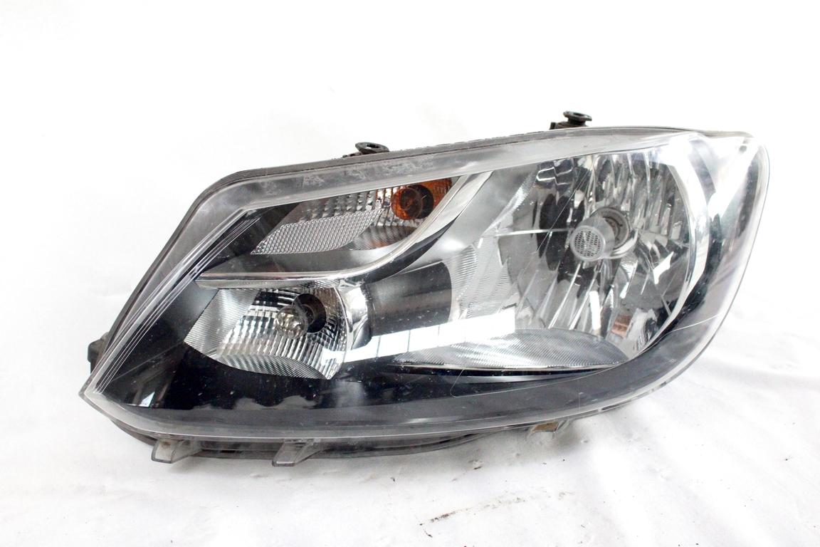 2K5941005A FARO FANALE ANTERIORE SINISTRO VOLKSWAGEN CADDY 2.0 M 80KW 5M 5P (2012) RICAMBIO USATO