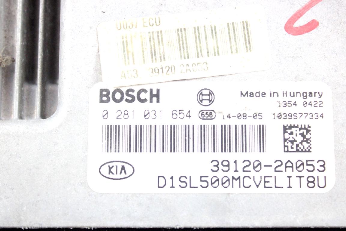 39120-2A053 KIT ACCENSIONE AVVIAMENTO KIA SPORTAGE 1.7 D 85KW 6M 5P (2014) RICAMBIO USATO FUSIBILIERA DIFETTATA, CENTRALINA MOTORE, QUADRO STRUMENTI, BLOCCHETTI CON DOPPIA CHIAVE 0281031654 95400-3UBA0 95420-10000 91950-3W013 94023-3U025