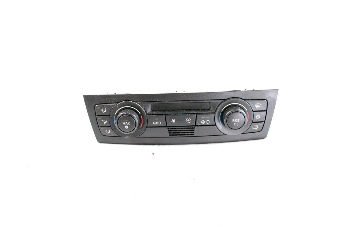 64116961595 CENTRALINA GRUPPO DI COMANDO CLIMATIZZATORE CLIMA A/C AUTOMATICO BMW SERIE 1 118 D E87 2.0 D 90KW 6M 5P (2004) RICAMBIO USATO