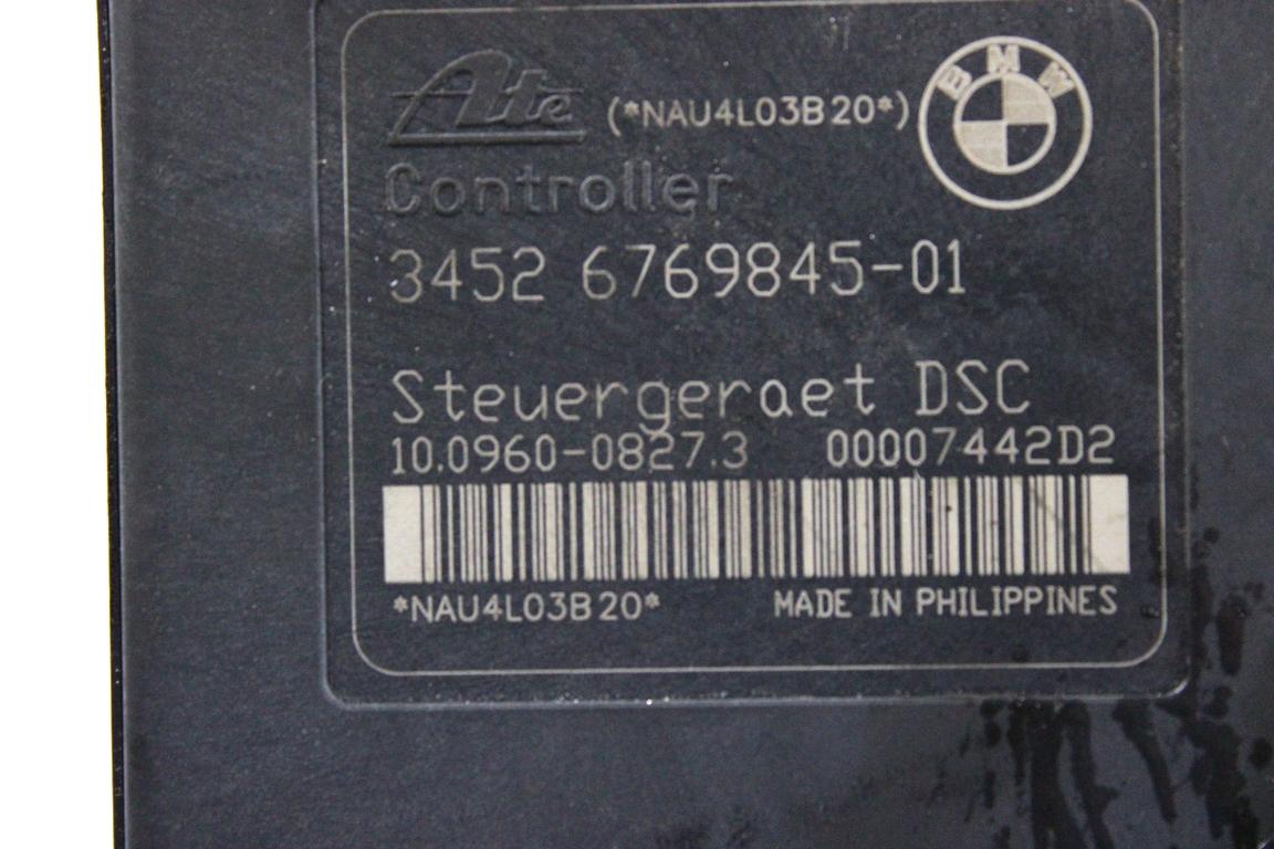 34516769844 CENTRALINA POMPA AGGREGATO ABS BMW SERIE 1 118 D E87 2.0 D 90KW 6M 5P (2004) RICAMBIO USATO 10.0206-0178.4 34526769845 10.0960-0827.3