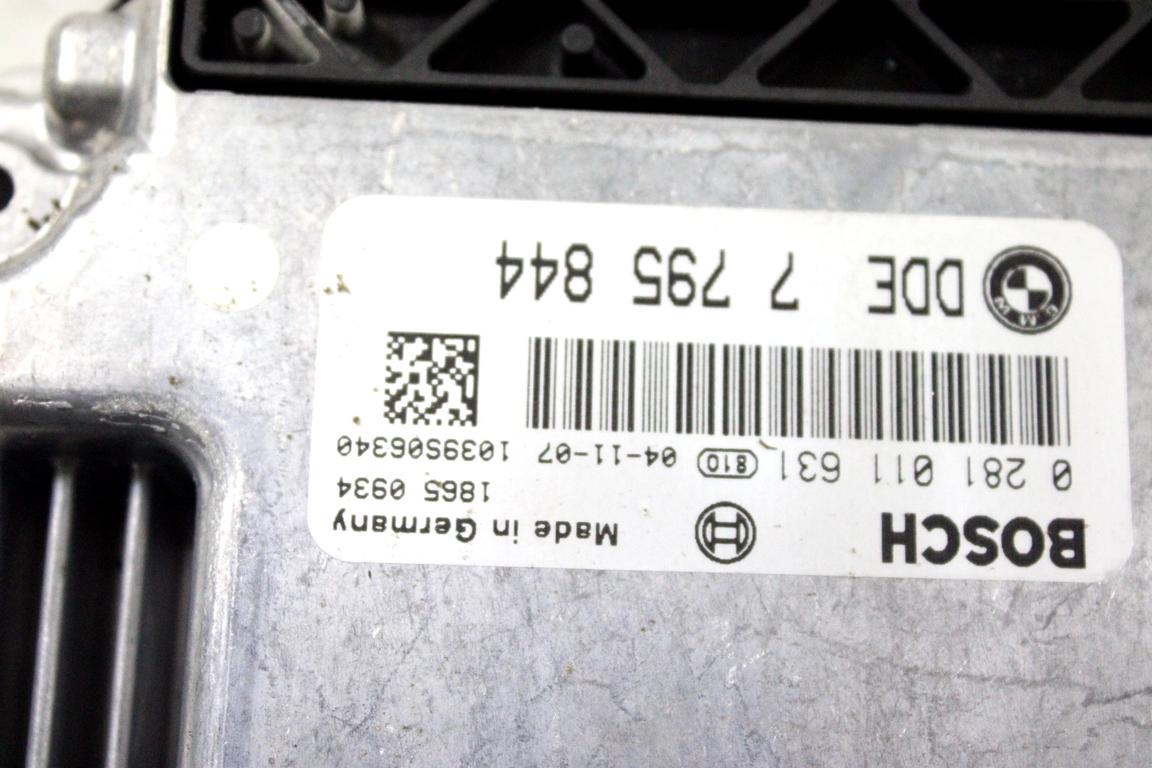 7795844 KIT ACCENSIONE AVVIAMENTO BMW SERIE 1 118 D E87 2.0 D 90KW 6M 5P (2004) RICAMBIO USATO CON CENTRALINA MOTORE, BLOCCHETTI ACCENSIONE APERTURA CON DOPPIA CHIAVE 0281011631 61356943759 6933708