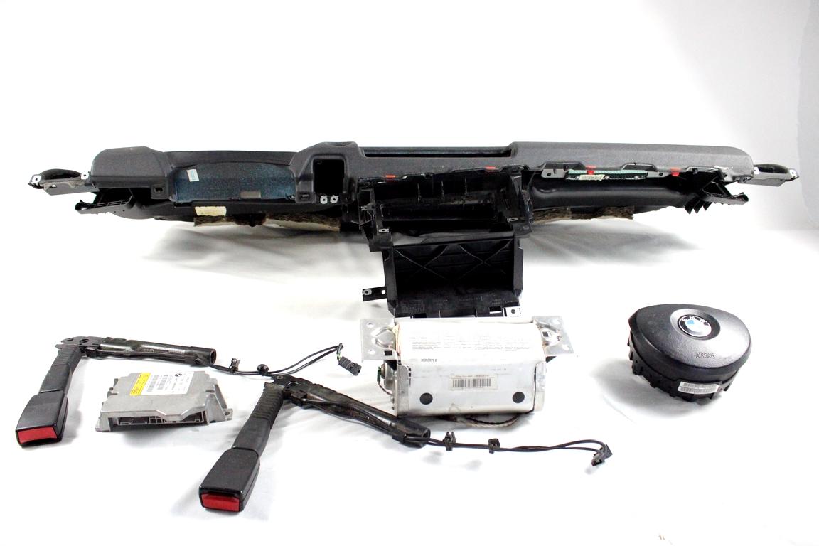 65776960268 KIT KIT AIRBAG COMPLETO BMW SERIE 1 118 D E87 2.0 D 90KW 6M 5P (2004) RICAMBIO USATO CON PRETENSIONATORI, CENTRALINA AIRBAG, AIRBAG VOLANTE GUIDATORE, AIRBAG PASSEGGERO, CRUSCOTTO 0285001531 7066870