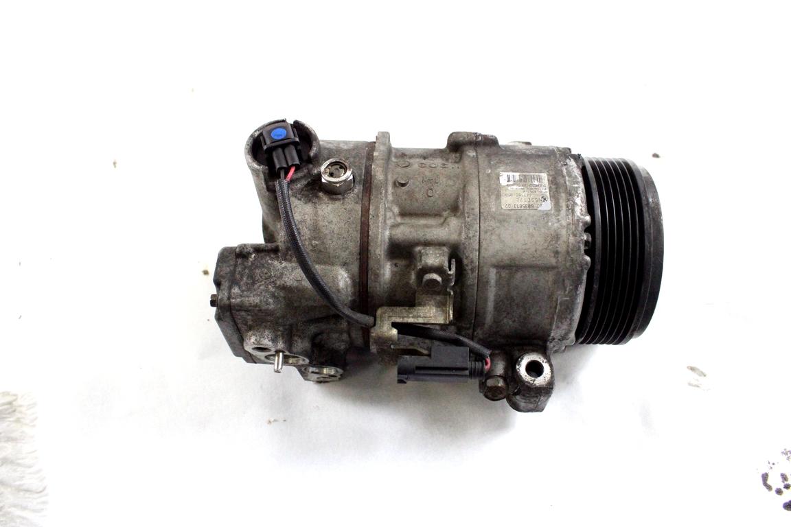 64526935613 COMPRESSORE CLIMATIZZATORE CLIMA A/C BMW SERIE 1 118 D E87 2.0 D 90KW 6M 5P (2004) RICAMBIO USATO