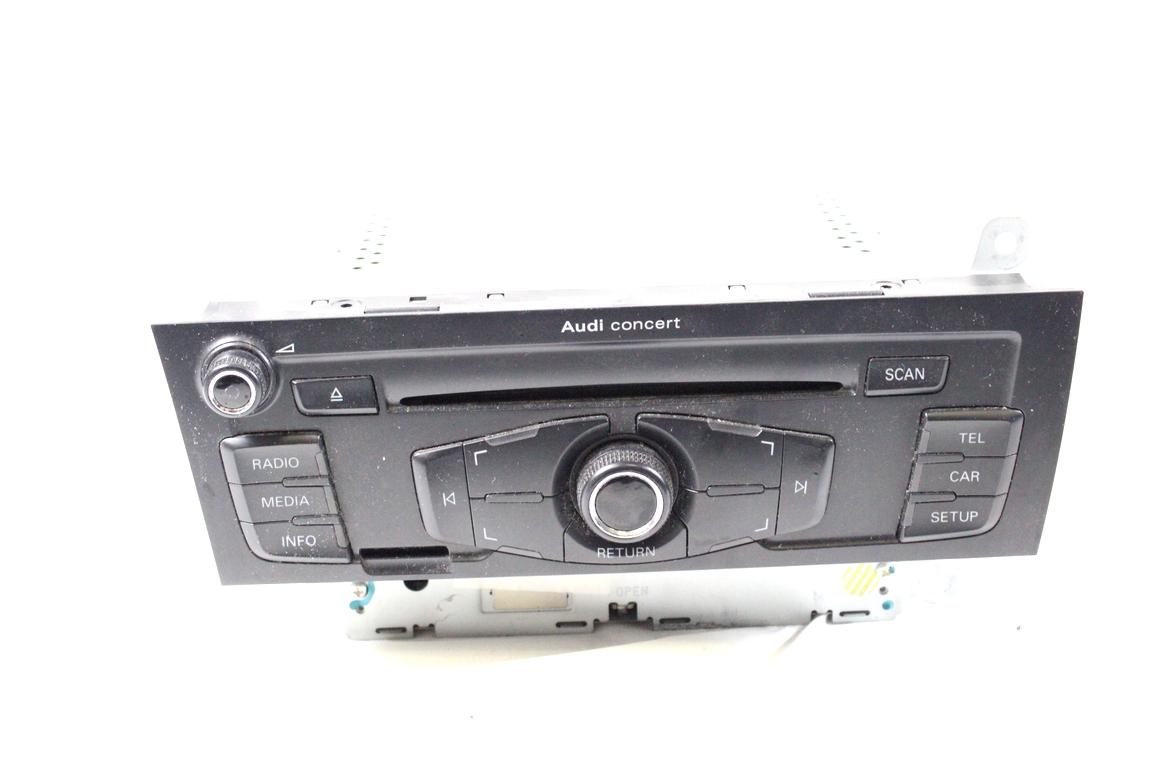 8T1035186C AUTORADIO CONCERT AUDI A4 B8 SW 2.0 D 105KW AUT 5P (2009) RICAMBIO USATO