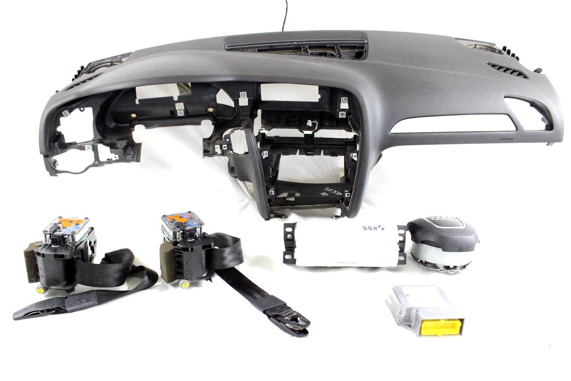 8K0959655B KIT AIRBAG AUDI A4 B8 SW 2.0 D 105KW AUT 5P (2009) RICAMBIO USATO CON CENTRALINA AIRBAG, AIRBAG PASSEGGERO, AIRBAG VOLANTE, PRETENSIONATORI CINTURE DI SICUREZZA 8T0880204F 8K0880201A 