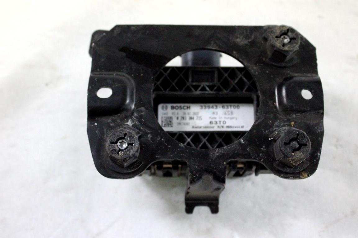 33943-63T00 SENSORE RADAR ANGOLO CIECO ANTERIORE SUZUKI S-CROSS 1.4 I 95KW 6M 5P (2022) RICAMBIO USATO