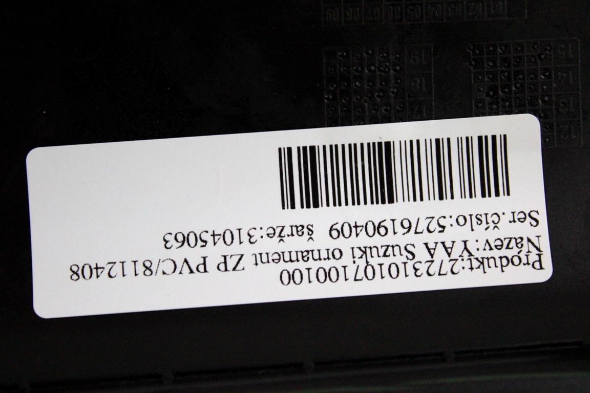 83732-61M00 PANNELLO PORTA POSTERIORE DESTRA SUZUKI S-CROSS 1.4 I 95KW 6M 5P (2022) RICAMBIO USATO