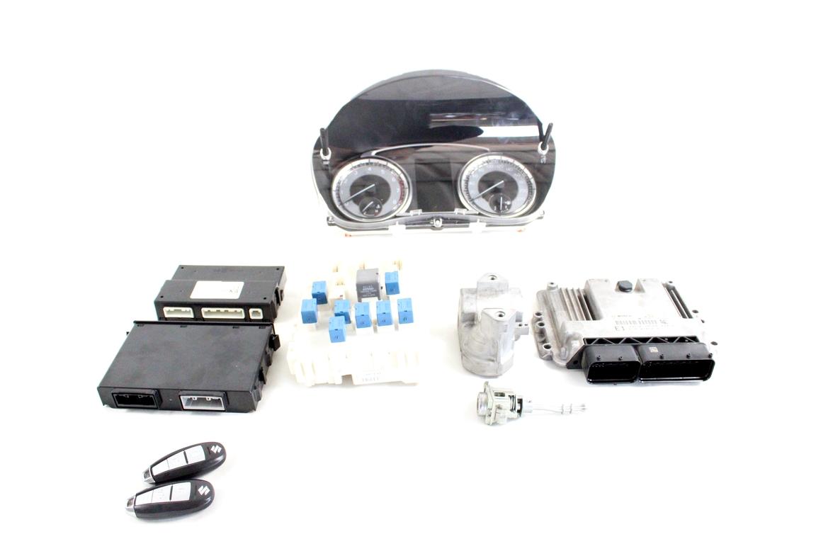 33910-74S00 KIT ACCENSIONE AVVIAMENTO SUZUKI S-CROSS 1.4 I 95KW 6M 5P (2022) RICAMBIO USATO CON CENTRALINA MOTORE, QUADRO STRUMENTI CONTACHILOMETRI, BLOCCHETTI ACCENSIONE APERTURA CON DOPPIA CHIAVE 36780-63T00 37171-64TA0 34110-63T00