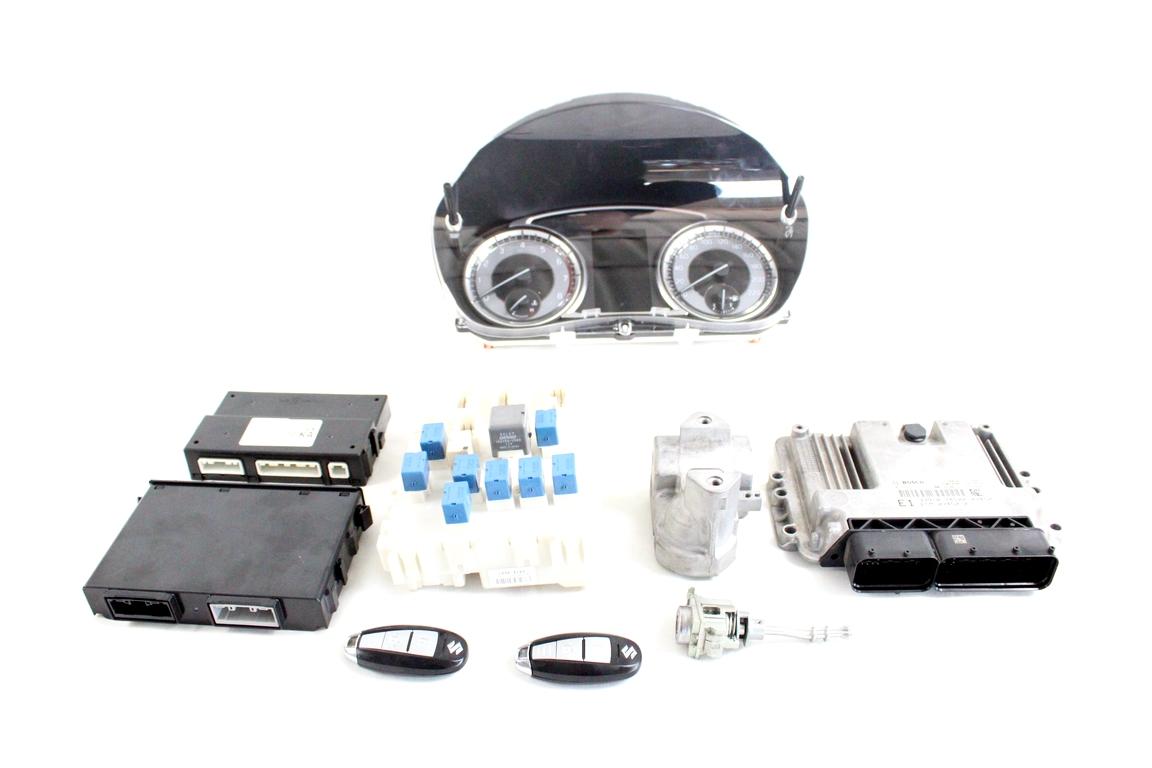 33910-74S00 KIT ACCENSIONE AVVIAMENTO SUZUKI S-CROSS 1.4 I 95KW 6M 5P (2022) RICAMBIO USATO CON CENTRALINA MOTORE, QUADRO STRUMENTI CONTACHILOMETRI, BLOCCHETTI ACCENSIONE APERTURA CON DOPPIA CHIAVE 36780-63T00 37171-64TA0 34110-63T00