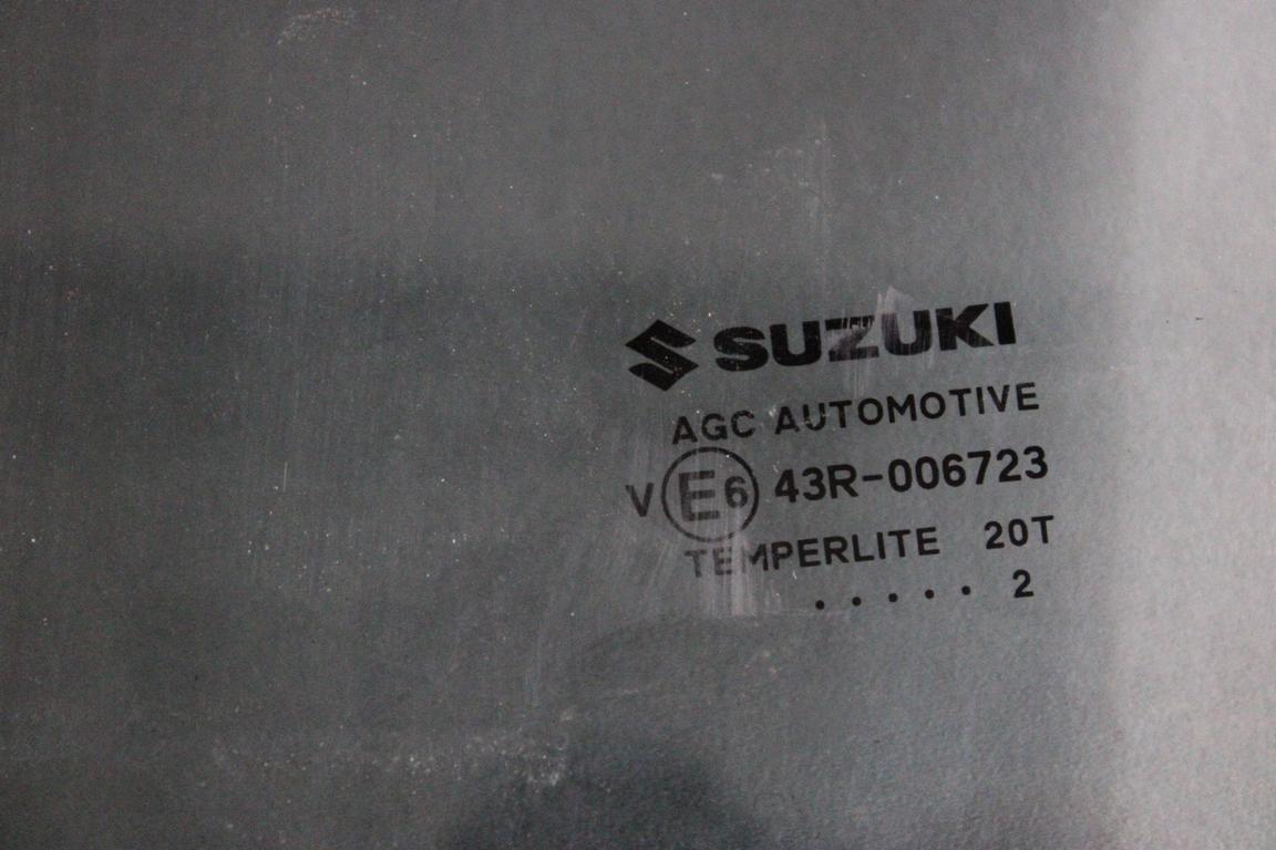 8454661M10000 VETRO SCENDENTE PORTA POSTERIORE SINISTRA OSCURATO SUZUKI S-CROSS 1.4 I 95KW 6M 5P (2022) RICAMBIO USATO