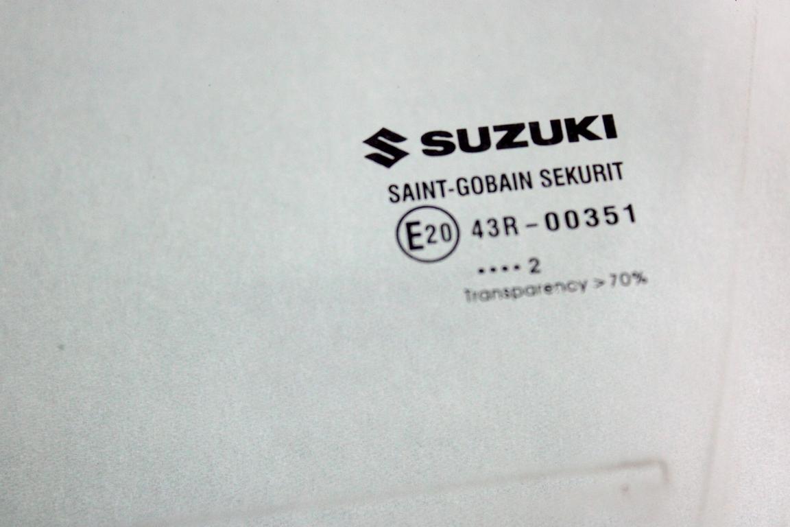 8450261M01000 VETRO SCENDENTE PORTA ANTERIORE SINISTRA SUZUKI S-CROSS 1.4 I 95KW 6M 5P (2022) RICAMBIO USATO