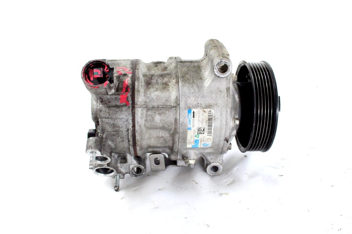 9808729680 COMPRESSORE CLIMATIZZATORE CLIMA A/C PEUGEOT 3008 2.0 D 110KW AUT 5P (2016) RICAMBIO USATO CONNETTORE DIFETTATO