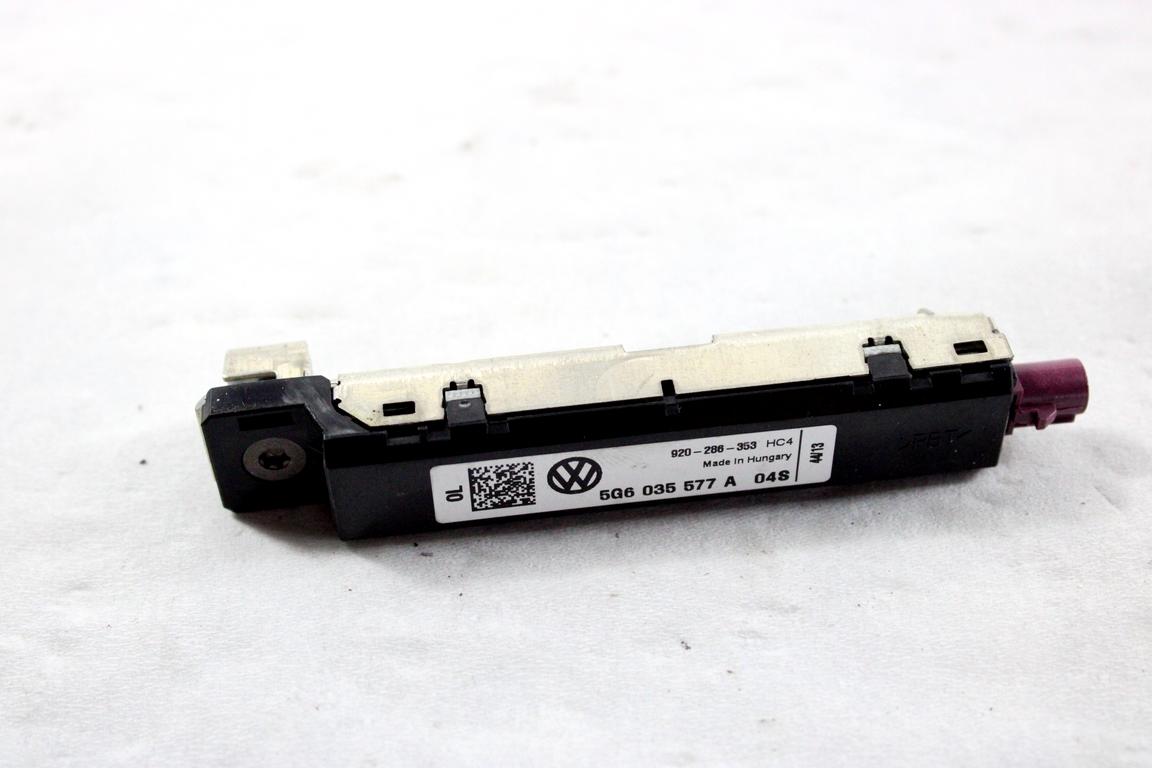 5G6035577A CENTRALINA AMPLIFICATORE ANTENNA VOLKSWAGEN GOLF 7 1.6 D 66KW 5M 5P (2014) RICAMBIO USATO