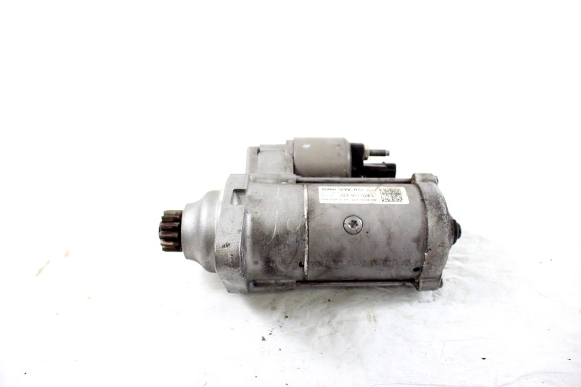 02Z911024L MOTORINO AVVIAMENTO VOLKSWAGEN GOLF 7 1.6 D 66KW 5M 5P (2014) RICAMBIO USATO