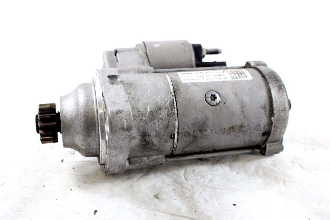 02Z911024L MOTORINO AVVIAMENTO VOLKSWAGEN GOLF 7 1.6 D 66KW 5M 5P (2014) RICAMBIO USATO