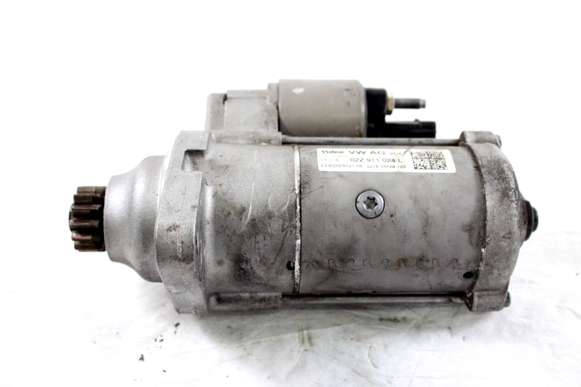 02Z911024L MOTORINO AVVIAMENTO VOLKSWAGEN GOLF 7 1.6 D 66KW 5M 5P (2014) RICAMBIO USATO