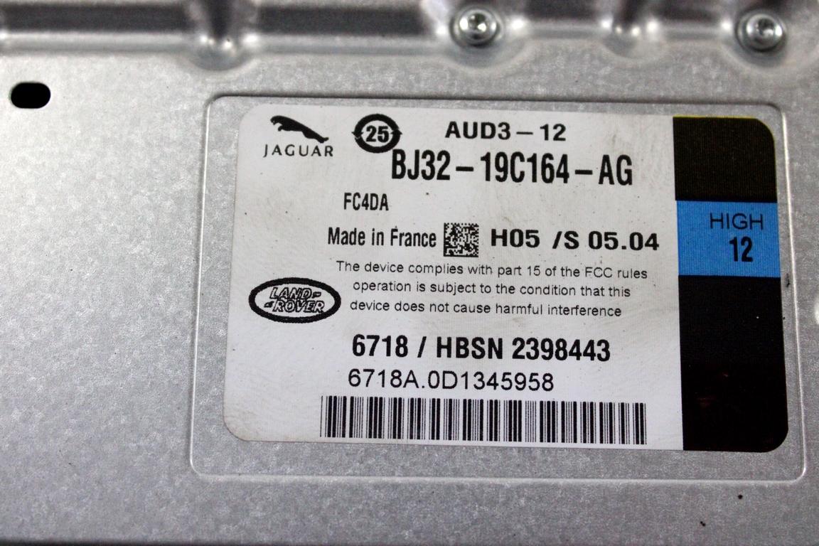 BJ32-19C164-AG AMPLIFICATORE AUDIO LAND ROVER RANGE ROVER EVOQUE L538 2.2 D 4X4 110KW AUT 5P (2013) RICAMBIO USATO