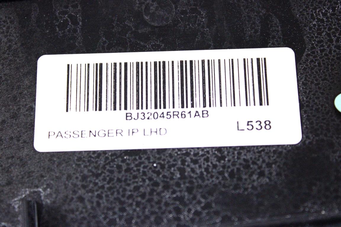 BJ32-045R61-AB MODANATURA RIVESTIMENTO AIRBAG PASSEGGERO CRUSCOTTO LATO DESTRO LAND ROVER RANGE ROVER EVOQUE L538 2.2 D 4X4 110KW AUT 5P (2013) RICAMBIO USATO