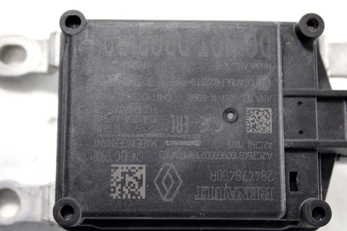 284478400R RADAR CENTRALINA SENSORE DISTANZA RENAULT CLIO 1.0 B 74KW 5M 5P (2020) RICAMBIO USATO