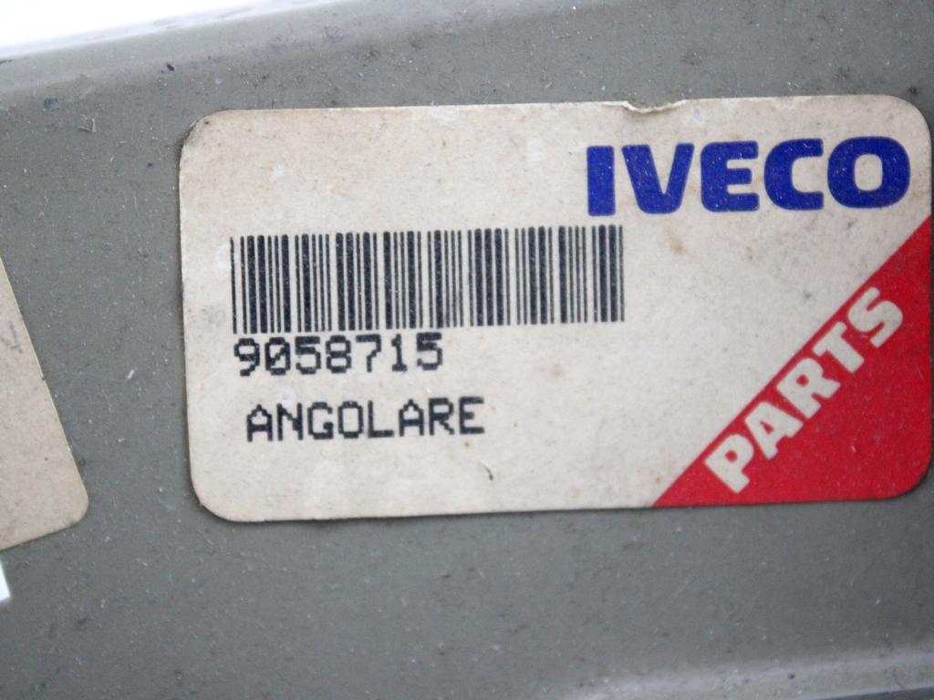 9058715 ANGOLARE SUPPORTO PARAURTI ANTERIORE LATO SINISTRO IVECO TURBOZETA 79 F13-80 F13-90 F14-100 F13-65.12-79.12 95.14-109.14 RICAMBIO NUOVO