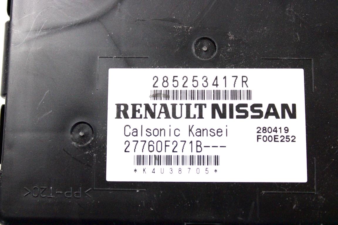 285253417R CENTRALINA MODULO CLIMATIZZATORE CLIMA A/C RENAULT CLIO 1.0 B 74KW 5M 5P (2020) RICAMBIO USATO