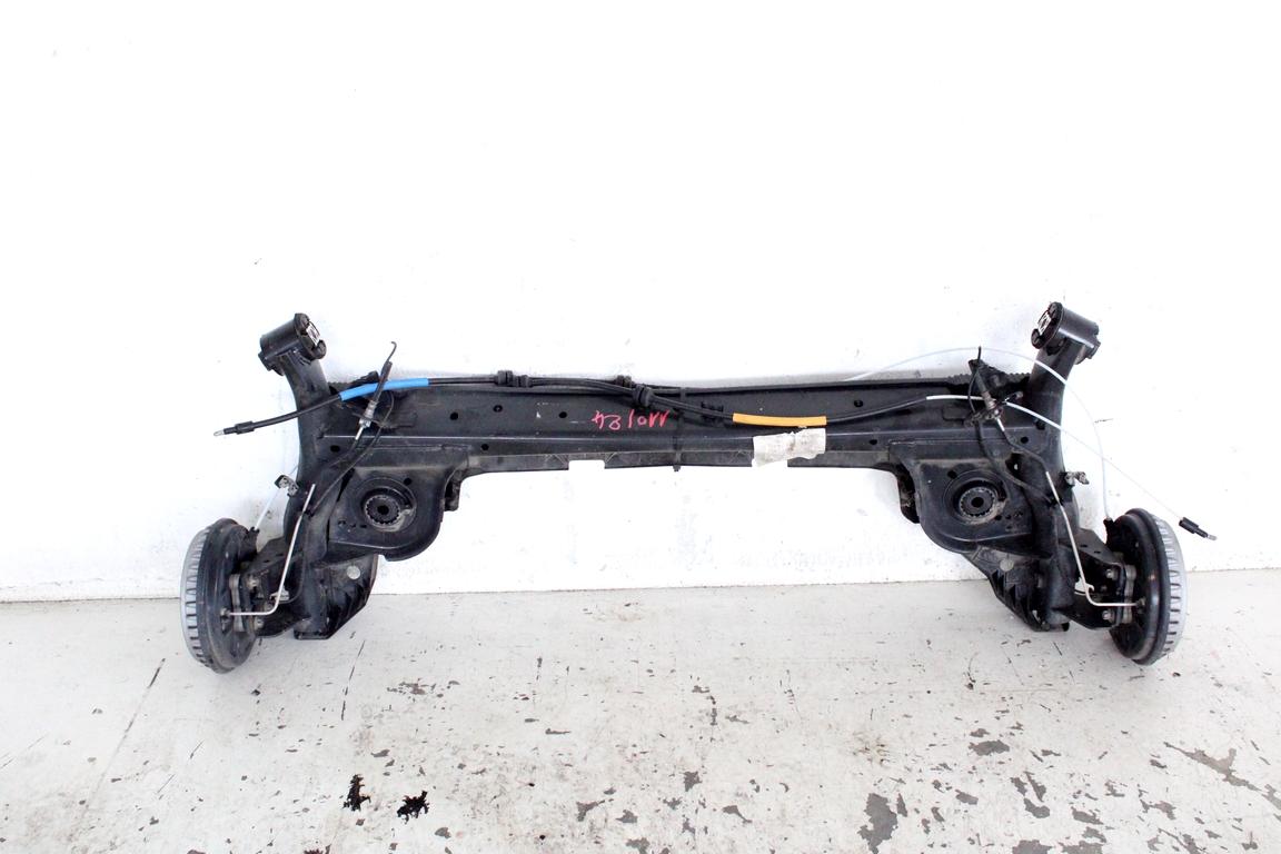 555115927R PONTE ASSALE POSTERIORE RENAULT CLIO 1.0 B 74KW 5M 5P (2020) RICAMBIO USATO CON MOZZI E FUSELLI