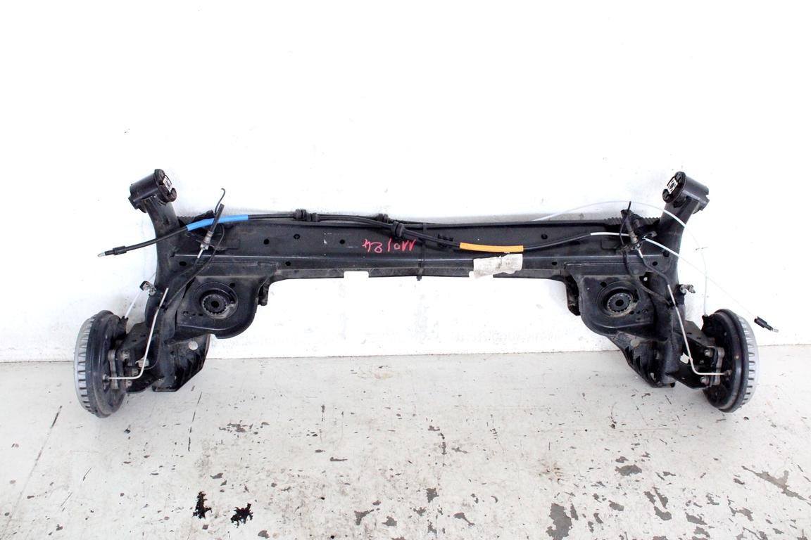 555115927R PONTE ASSALE POSTERIORE RENAULT CLIO 1.0 B 74KW 5M 5P (2020) RICAMBIO USATO CON MOZZI E FUSELLI