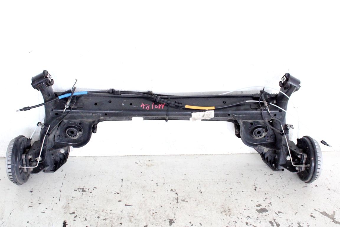 555115927R PONTE ASSALE POSTERIORE RENAULT CLIO 1.0 B 74KW 5M 5P (2020) RICAMBIO USATO CON MOZZI E FUSELLI